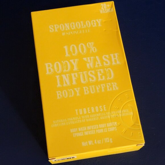 SPONGOLOGY by Spongellé TUBEROSE Body Wash Infused Body Buffer - Picture 8 of 10